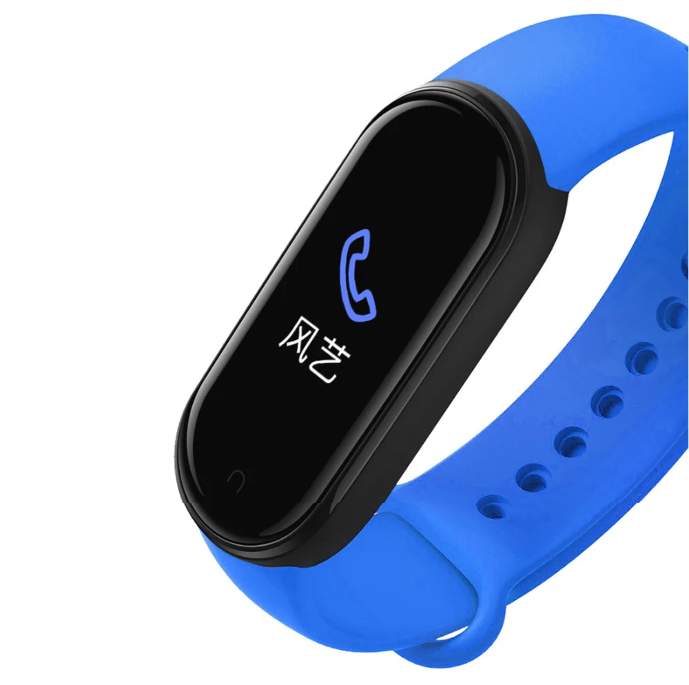 M5 Smart Band Men Women M5 Smart Watch Heart Rate Blood Pressure Sleep Monitor Pedometer Bluetooth Connection for IOS Android