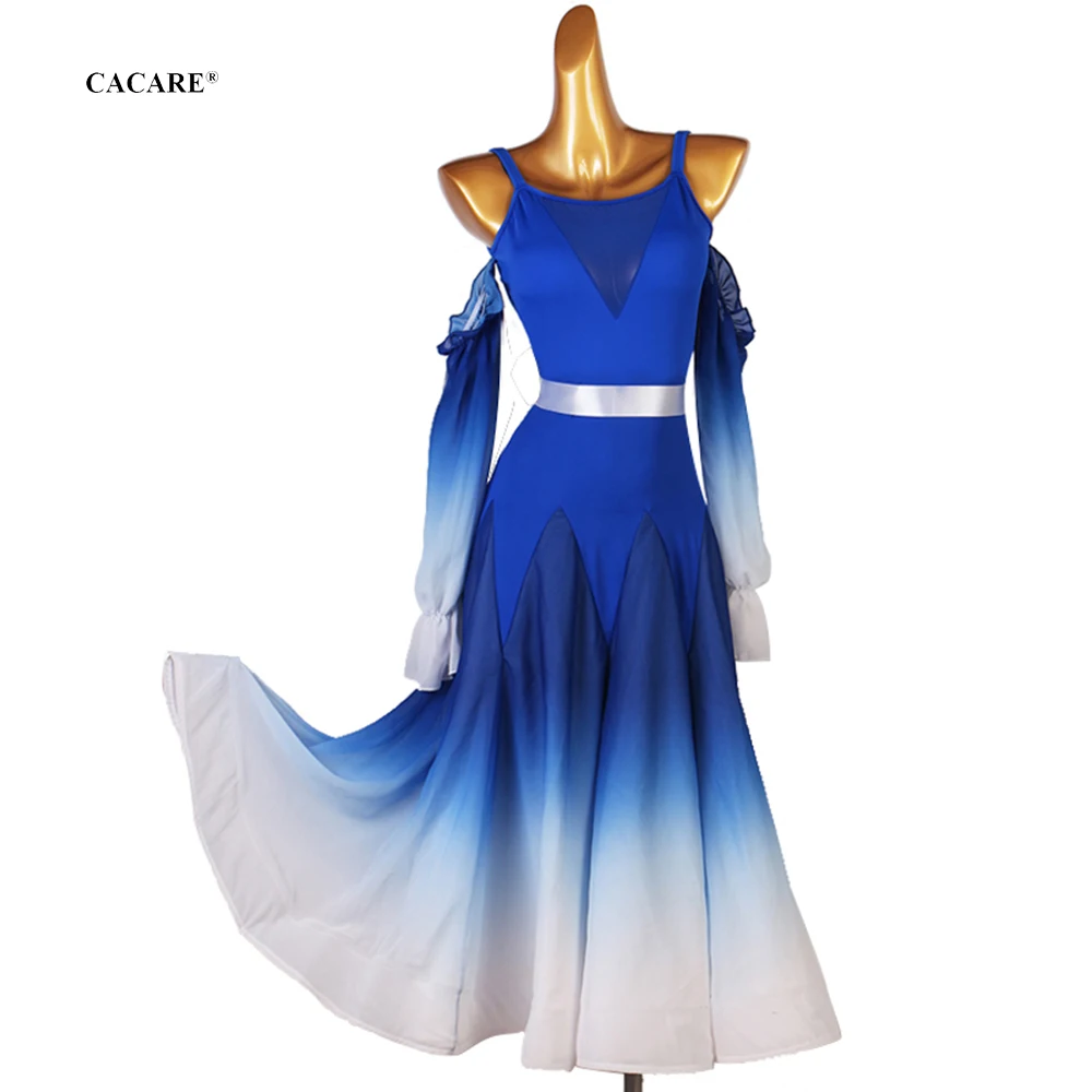 

NEW Ballroom Dress Dance Competition Dresses Standard Tango Waltz Modern Costume Women Flamenco Customize D1041 Big Hem