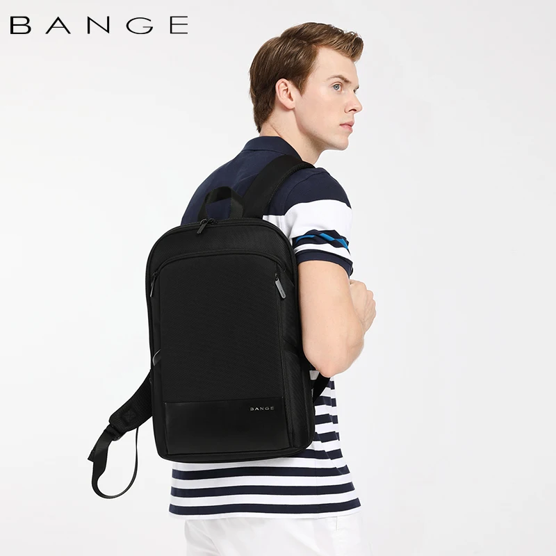 BANGE Slim Men Business Expandable Waterproof 15.6\