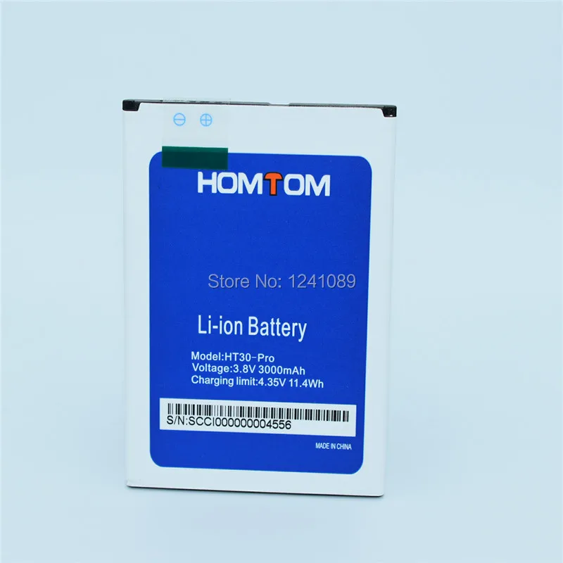 

YCOOLY 2021 Production Datefor HOMTOM HT30 Battery 3000mAh High Capacity Long Standby Time For HOMTOM HT30 Battery