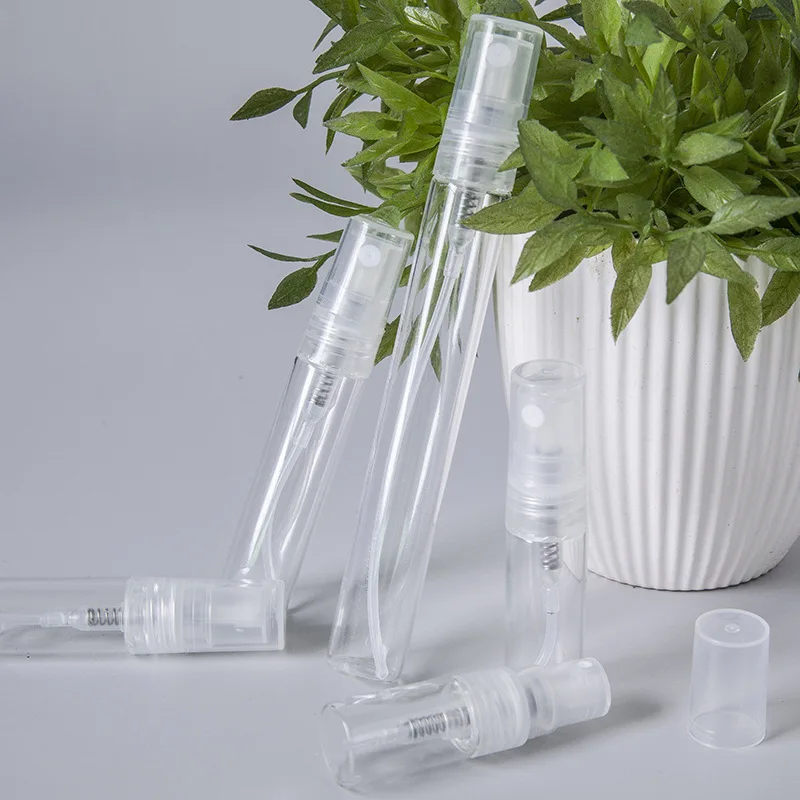 8PCS Perfume Bottle Portable Glass Refillable Spray Bottle Atomizer Container Women Perfume Pump Travel Bottle