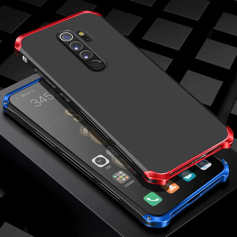 Shockproof Aluminum Metal Case For Xiaomi Mi 14 Mi 13 Poco M3 Pro Mi X3 GT Mi 11 Ultra Redmi Note 8 Pro 7 6 9T Mi Poco F3 Fundas