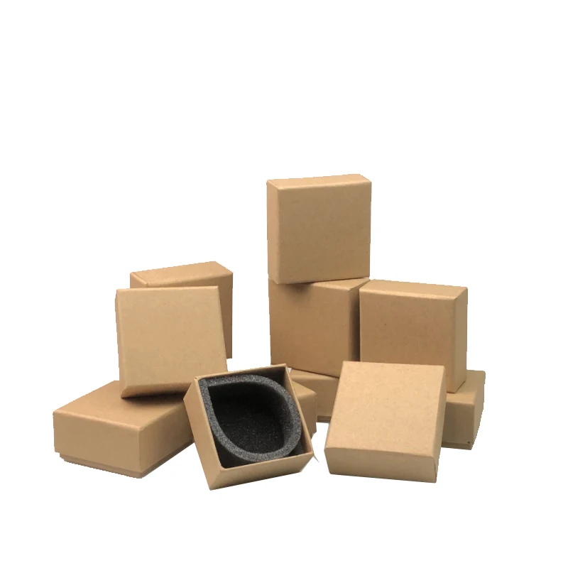 

30PCS/Lot Eco Friendly Environmental Protection Kraft Packaging Box Incense Paper Container Used For Gift Food Jewelry