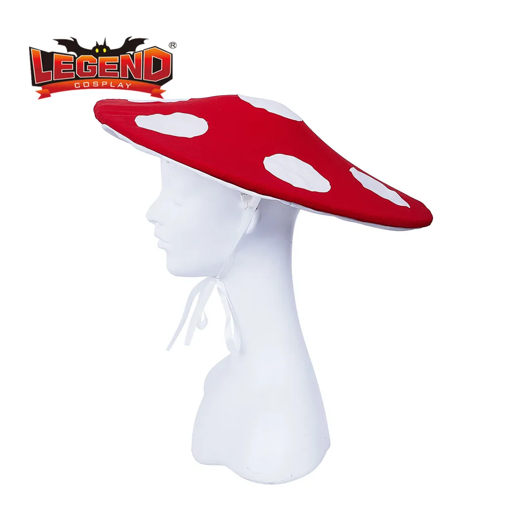 Mushroom Hat Creative Costume Party Ornaments Mushroom Shaped Hat Head Decoration Kinoko Komori Mushroom hat