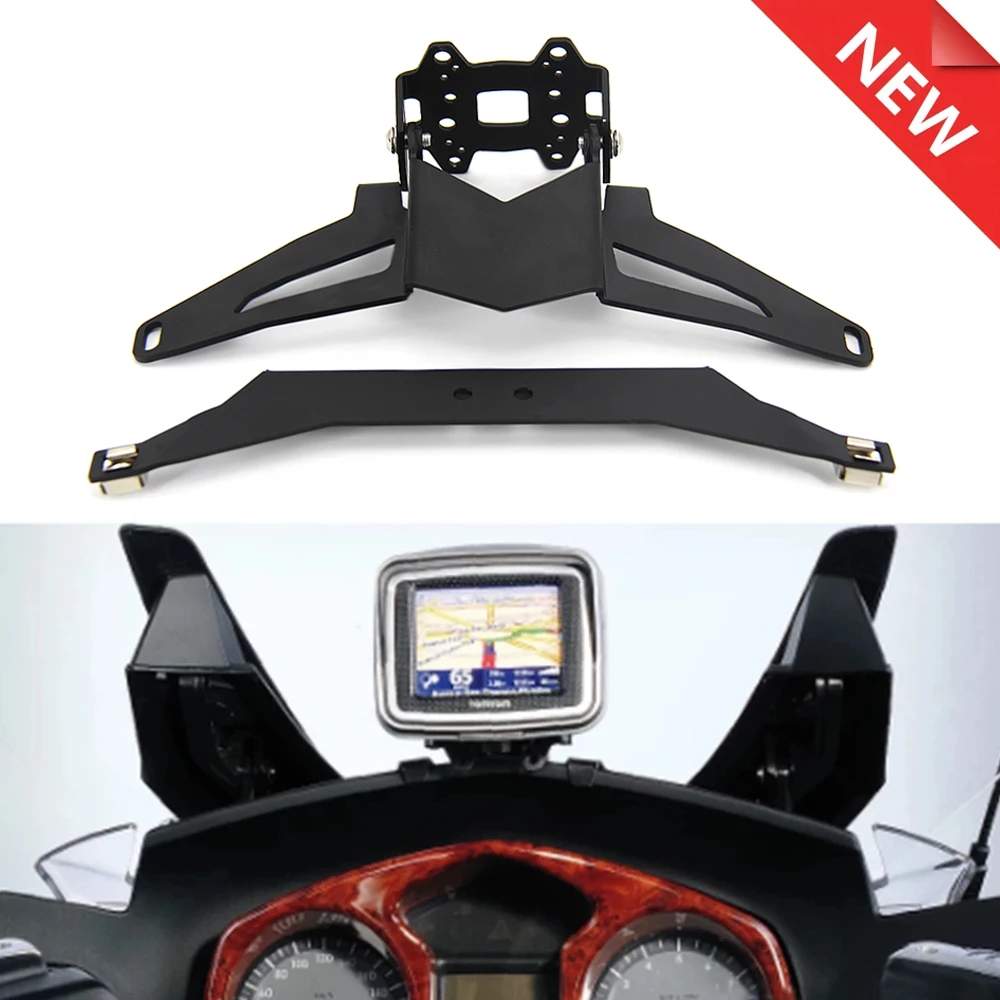 New Navigation Bracket Motorcycle For BMW R 1200 RT R1200RT Below 2009 GPS Navigator USB Charging Phone Holder