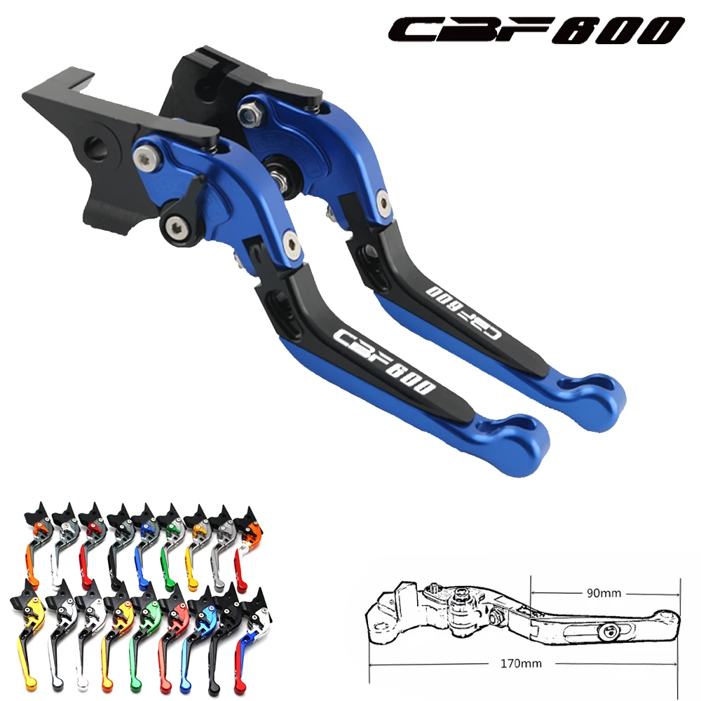 

For Honda CBF600/SA CBF 600 17-color CNC adjustable folding expandable motorcycle brake clutch lever 2010 2010 2011 2012 2013