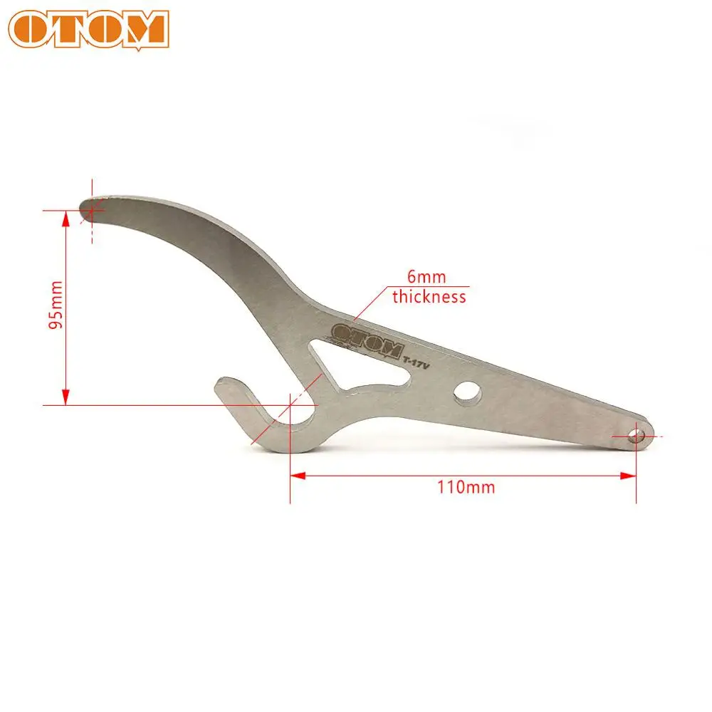 OTOM Universal Motorcycle Tire Changer Clamp Parts Bicycle Tyre Bead Lifter Hand Install Removal Wrench Maintain Auxiliary Tools