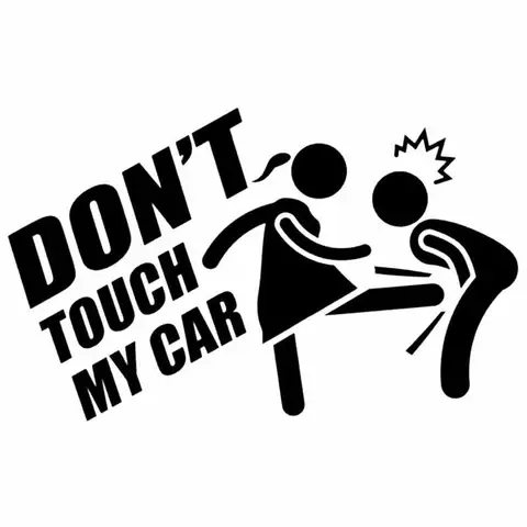 10 best sales dont touch my car - №4