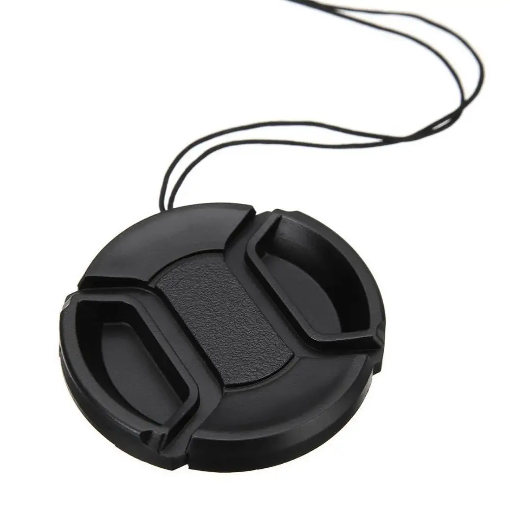 Lens Cap Holder 58mm SLR Camera Lens Wordless Case Cover For Canon Nikon Olypums Fuji Lumix Universal Lens Shell R4S1