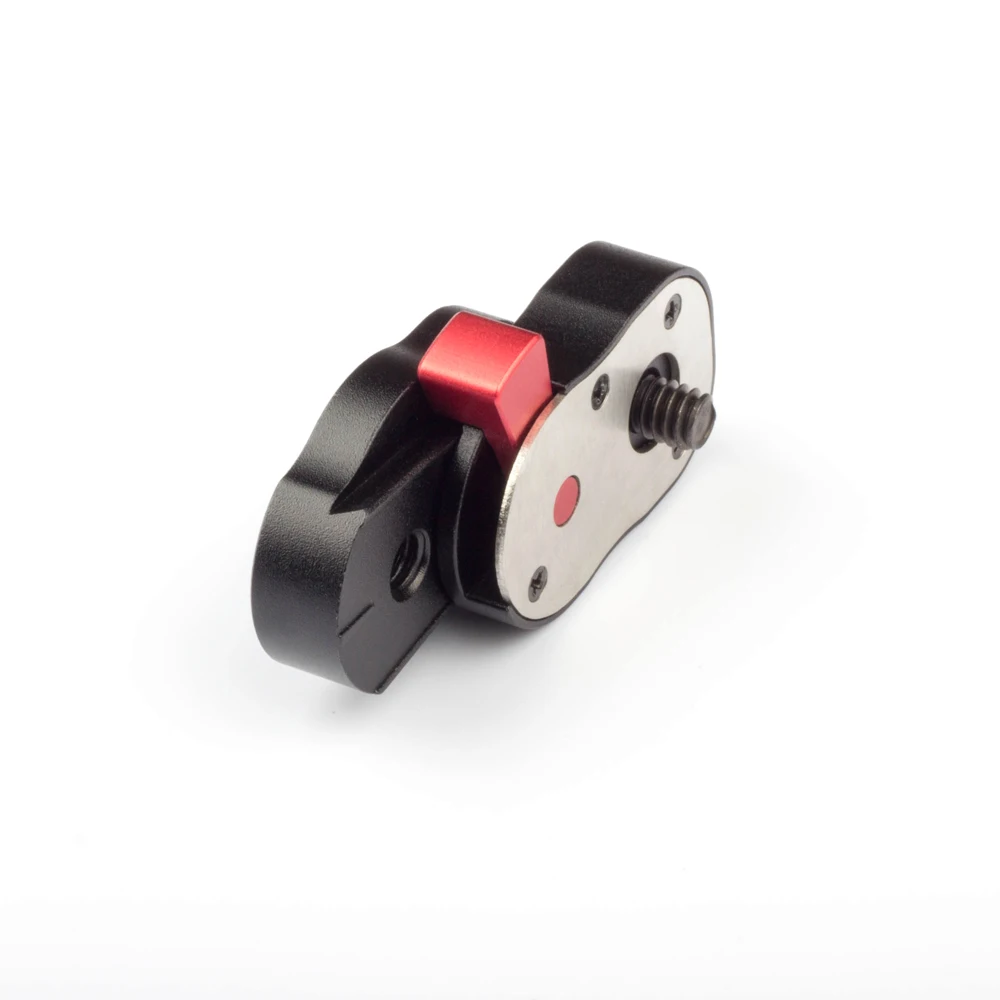 لوحة صغيرة سريعة التحرير لكاميرا فيلم 8K 4K مع ذراع مفصلي ، حامل شاشة LCD مع ضوء LED ، حامل درع ، ميكروفون ، موديل QR fr