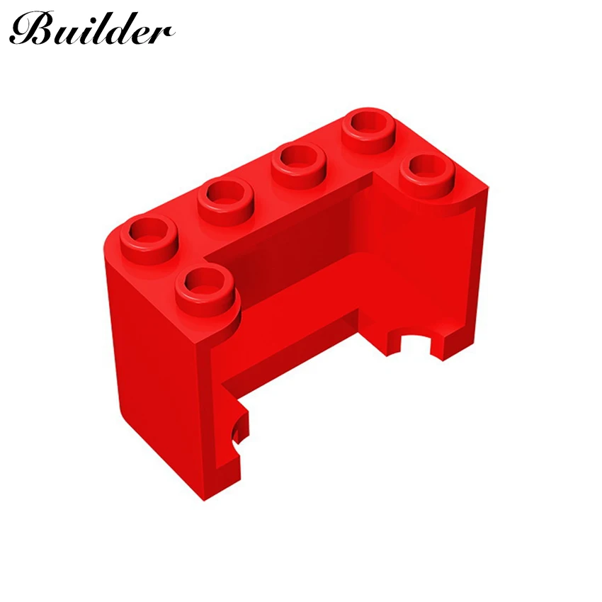 Little Builder 4594 Building Blocks 10pcs 2x4x2 Windshield DIY Assembles Educational Particles Parts MOC Toys for Children