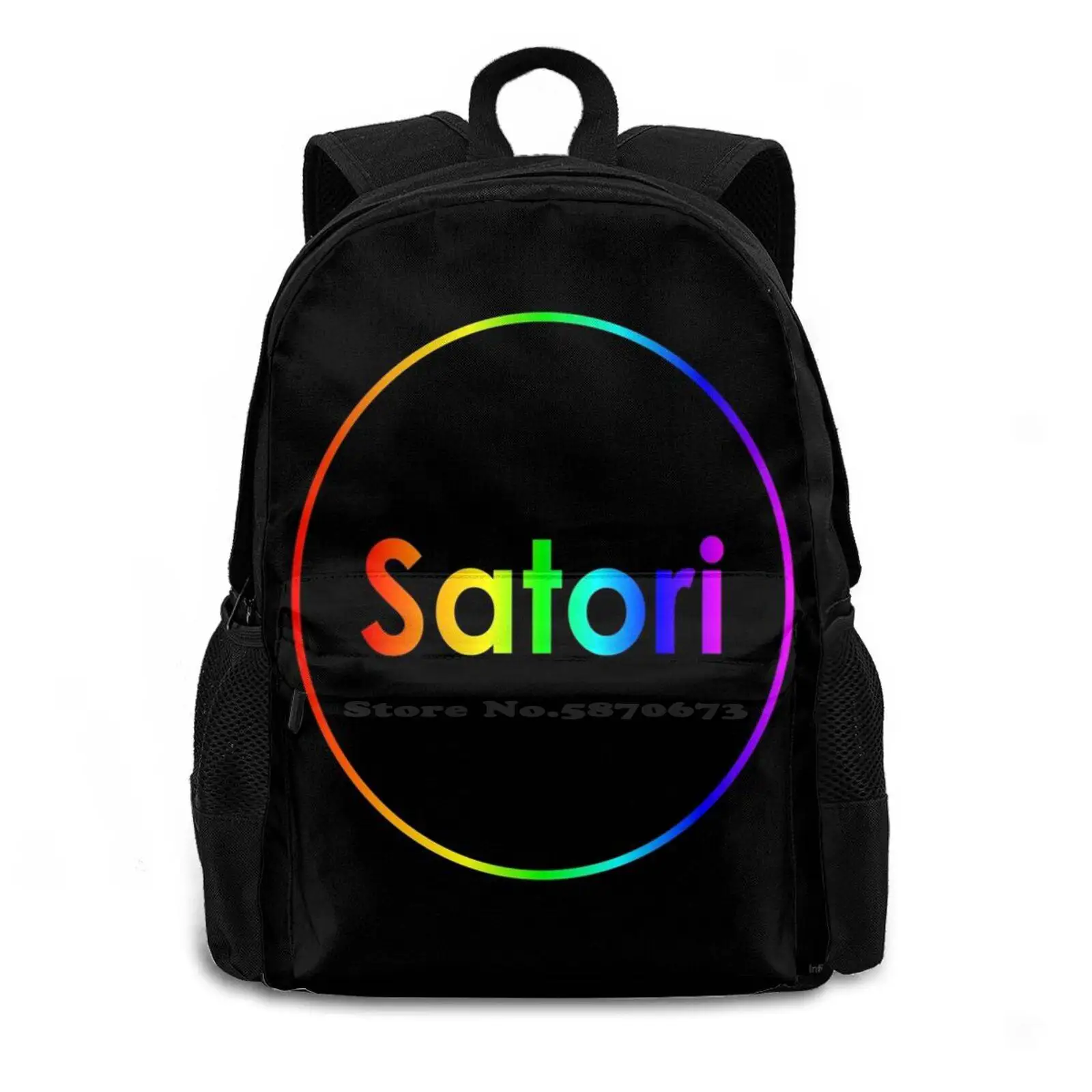 New Arrivals Unisex Bags Casual Bag Backpack Meditation Samadhi Kriya Hatha Yoga Prana Pranayama Kundalini Chakras Third Eye