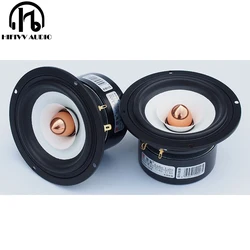 Audio Labs Top end 4 inch Full Range monitor Speaker tweeter woofer Aluminum Bullet hea 2 Layer kapton Cone