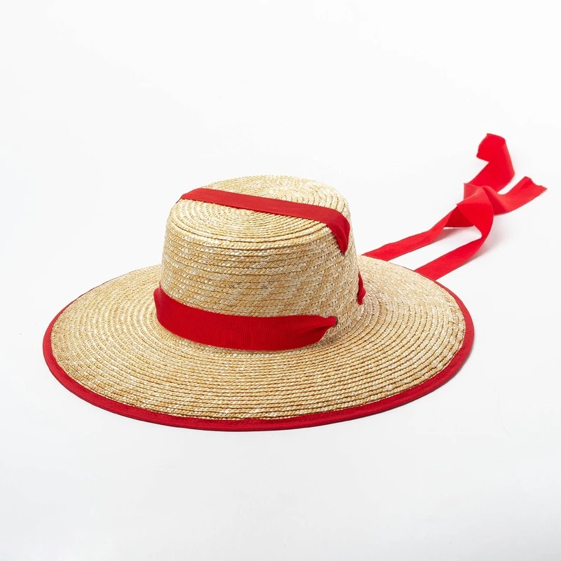 

Sun Hats For Women Floppy Wide Brim Beach Hats With UV UPF 50+ Protection Vintage Straw Cap Ribbon Kuntucky Derby Chapeau Hat