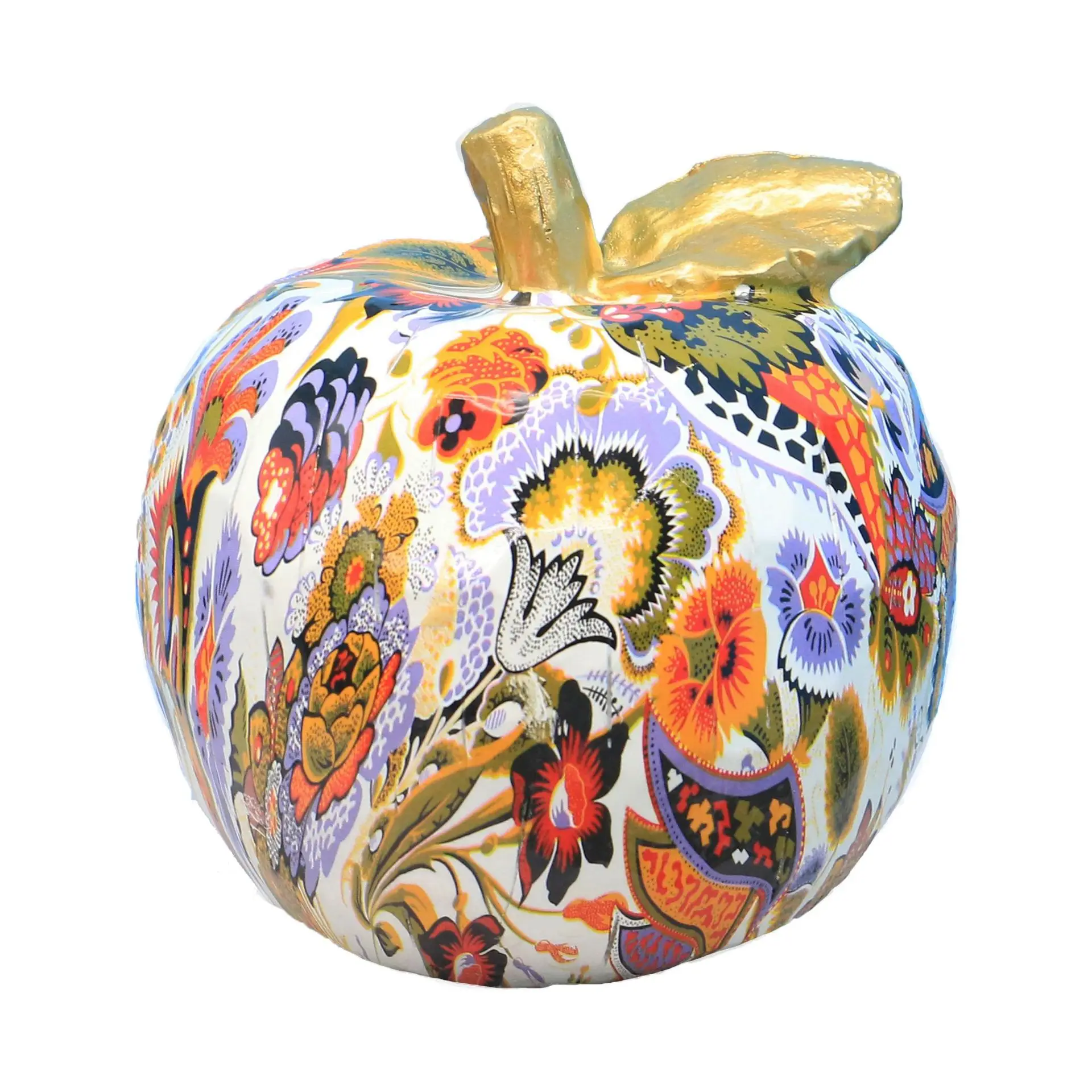 Creativity Apple Ornaments Resin Crafts Colorful Printing Home Desktop Decoration Accessories Fruit Decorations Small Ornaments