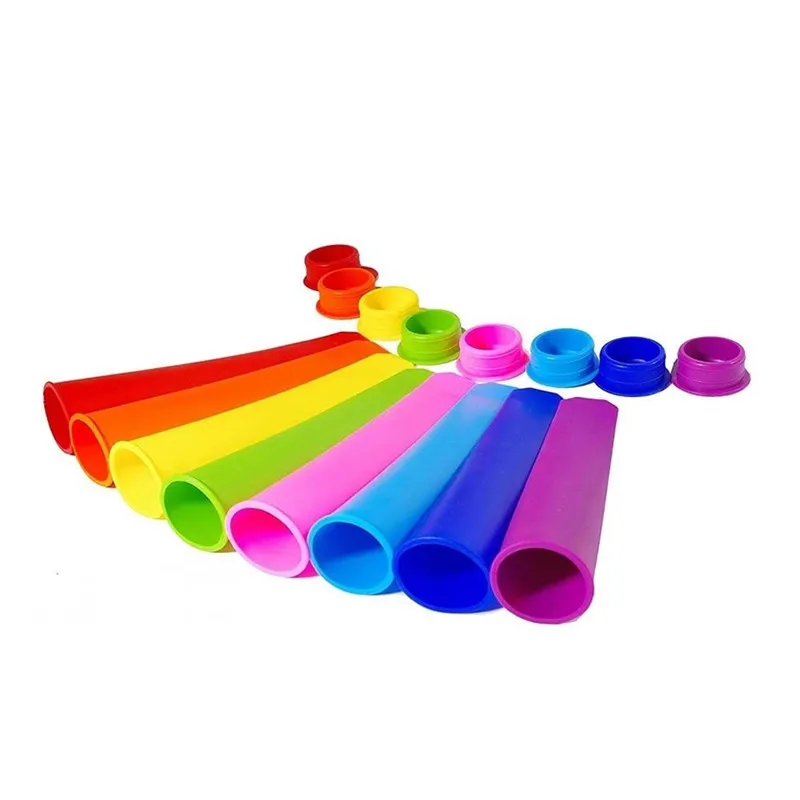 5 sztuk silikonowe Push Up lody galaretki Lolly Pop Maker forma do lodów na patyku formy DIY BPA darmo