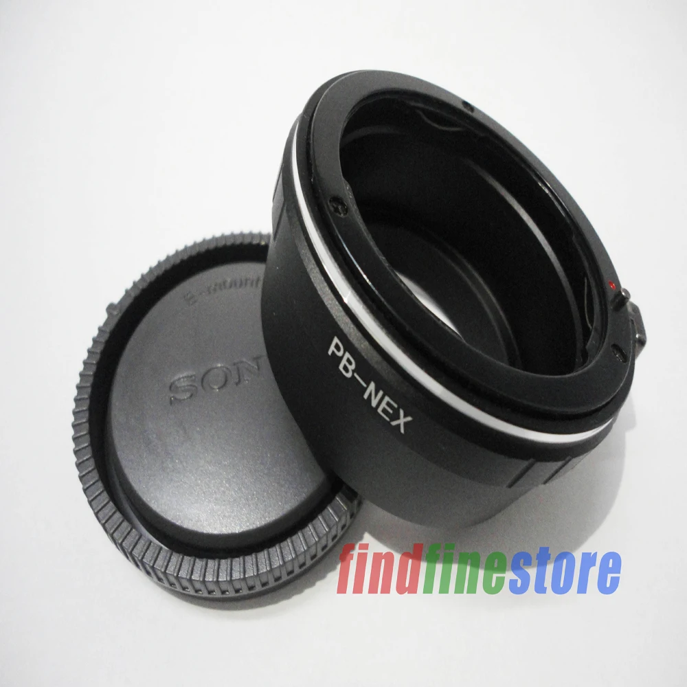 Praktica PB P B Lens to Sony NEX E Mount Camera NEX 3 5 6 7 C3 5C 5N a7 a7R a7S a5000 a6000 VG10E VG20E VG20EH Adapter + CAP