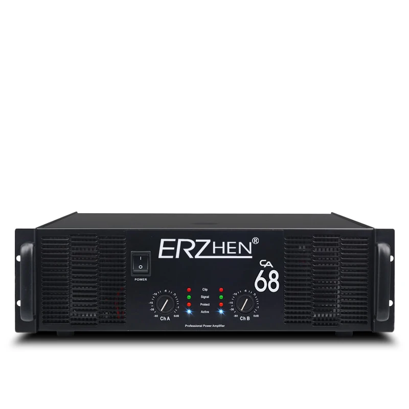 ERZHEN 84 only professional power amplifier 5000w x2 channel power amplifier subwoofer professional stage audio power amplifier