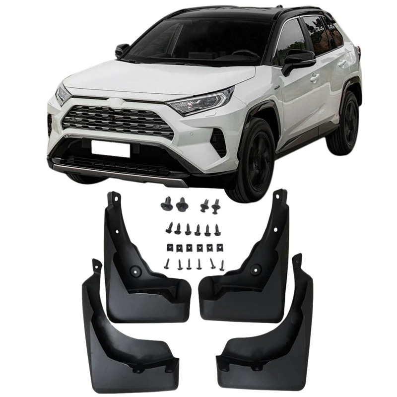 

Набор брызговиков Брызговики Fender прочные Брызговики для Toyota RAV4 2019 2020