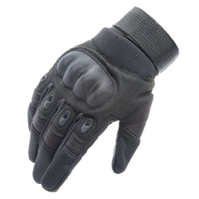 Guantes tácticos para hombre y mujer, manoplas de protección de superfibra para montar en moto, nudillos duros, dedos completos, pantalla táctil