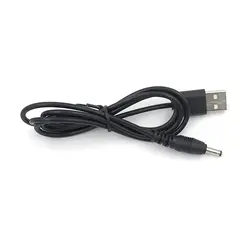 Dc3.5 * 1.35mm wymienny kabel do ładowania USB do Fairywill/KIPOZI/Dnsly/Sboly elektryczna soniczna szczoteczka do zębów 3 stopy (1 metr) (czarny)