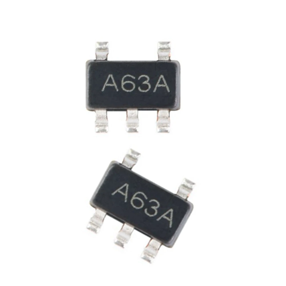 20PCS LM321 SOT23-5 A63A SOT23 LM20BIM7X LM321MFX LM397MFX SOT-23 SMD New  Low Power Single Op Amp