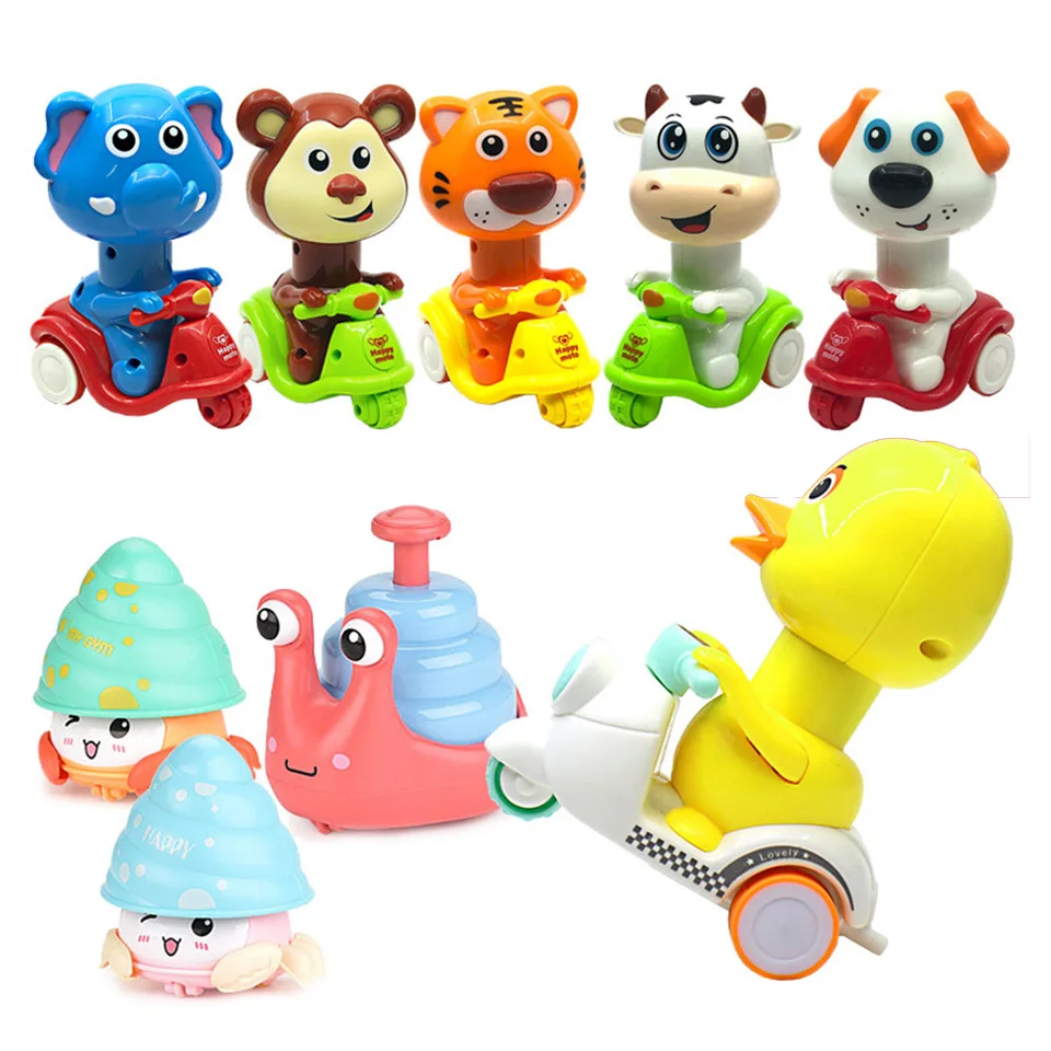 

Hot Funny Toys Press Go Vehicle Toy Push Move Child Plastic Model Motorcycle Car Children Wheels Kids Birthday Christmas Gifts