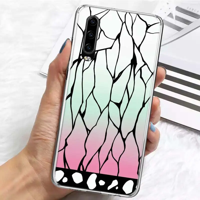 Demon Slayer-funda de silicona para teléfono móvil, carcasa personalizada para Huawei P30, P20, P40, P50, P10, Mate 20, 30, 40, 10 Lite Pro