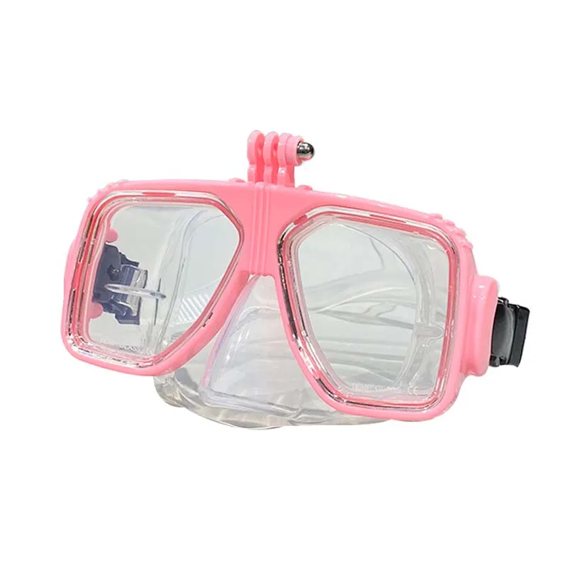 

Hot Selling Scuba Diving Equipment Camera Holder for GoPro Mount Underwater Mask Camera Diving Mask Goggles Adult Teenager