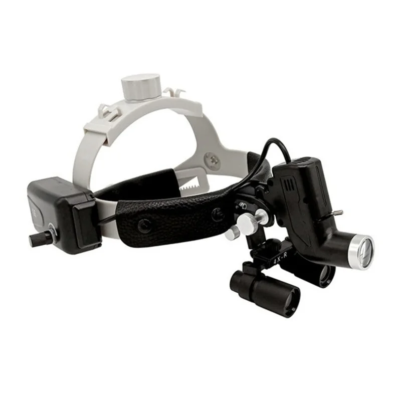 5W LED Medical Headlight Surgical Headlamp Illuminator 4/5/6X Binocular Magnifier Dental Surgical Loupes