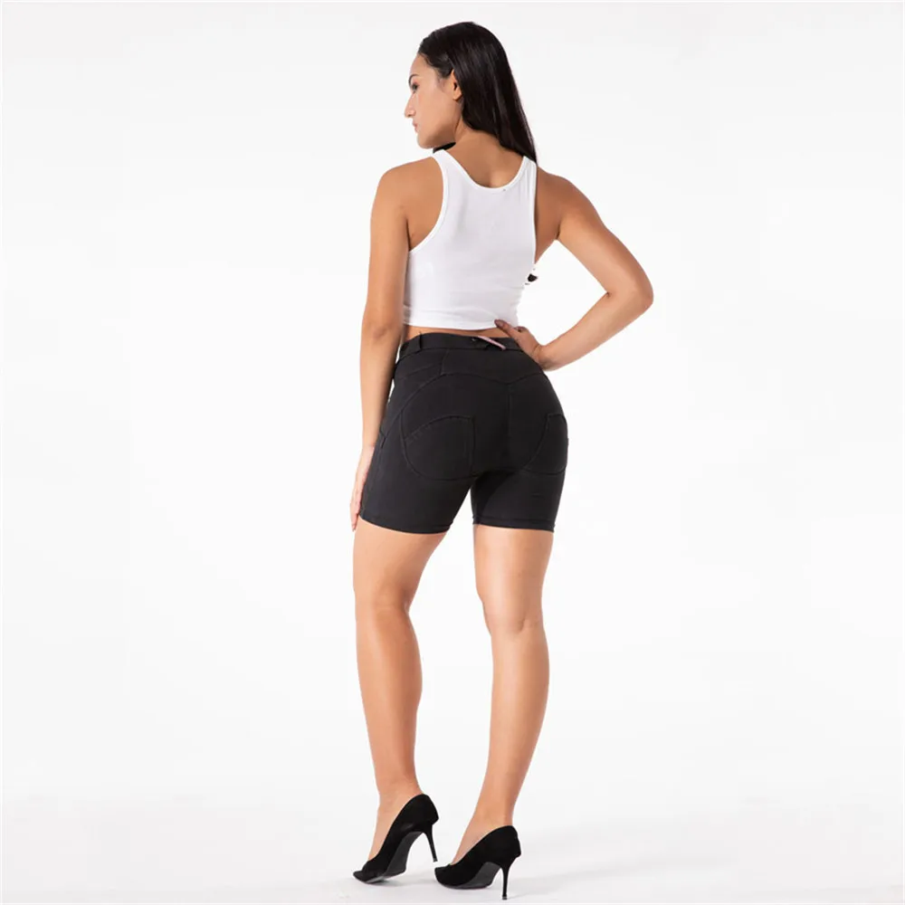 Shascullfites calções de ginástica e modeladores para meninas, bermudas pretas para mulheres, shorts ativos para exercícios, calças curtas de cintura média