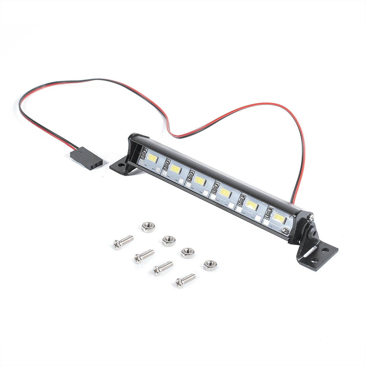 RC Car Super Bright Roof Lamp 6 10 LED Light Bar for 1/10 RC Crawler Traxxas Trx-4 Trx4 Axial SCX10 90046 D90 Tamiya CC01 KM2