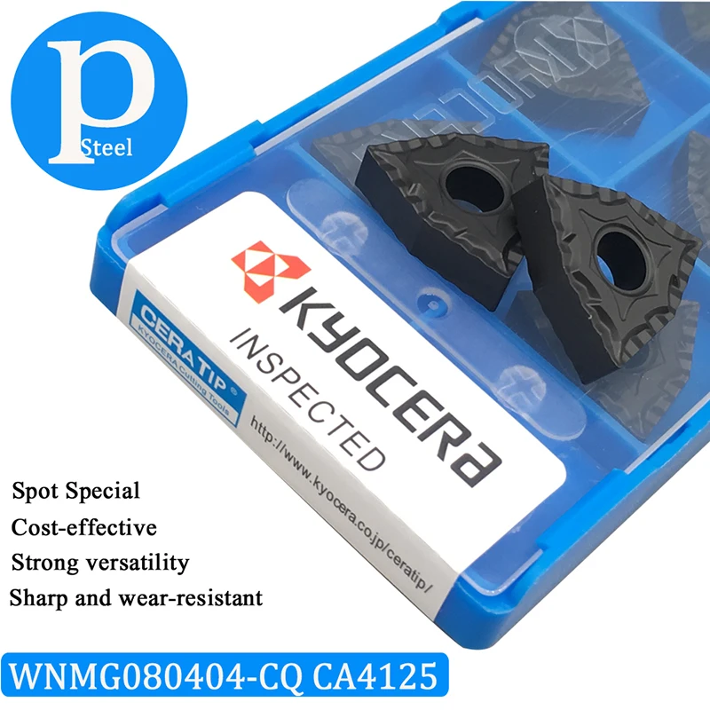 WNMG080404 080408 080412 CQ HQ CA4125ใบมีดเหล็กทังสเตนคุณภาพสูง wnmg mesin bubut CNC ใบมีดกลึงแผ่นคาร์บอนตัด