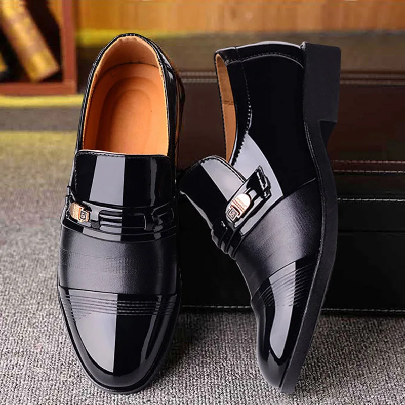 2021 new men dress shoes high quality leather formal shoes men big size 38-48 oxford shoes for men fashion office shoes men