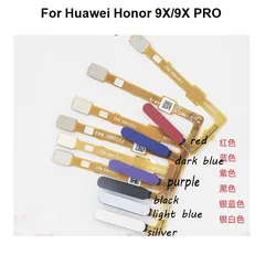 New For Huawei Honor 9X / Honor 9X Pro Fingerprint Sensor Touch ID Scanner Connector Home Button Menu Flex Cable