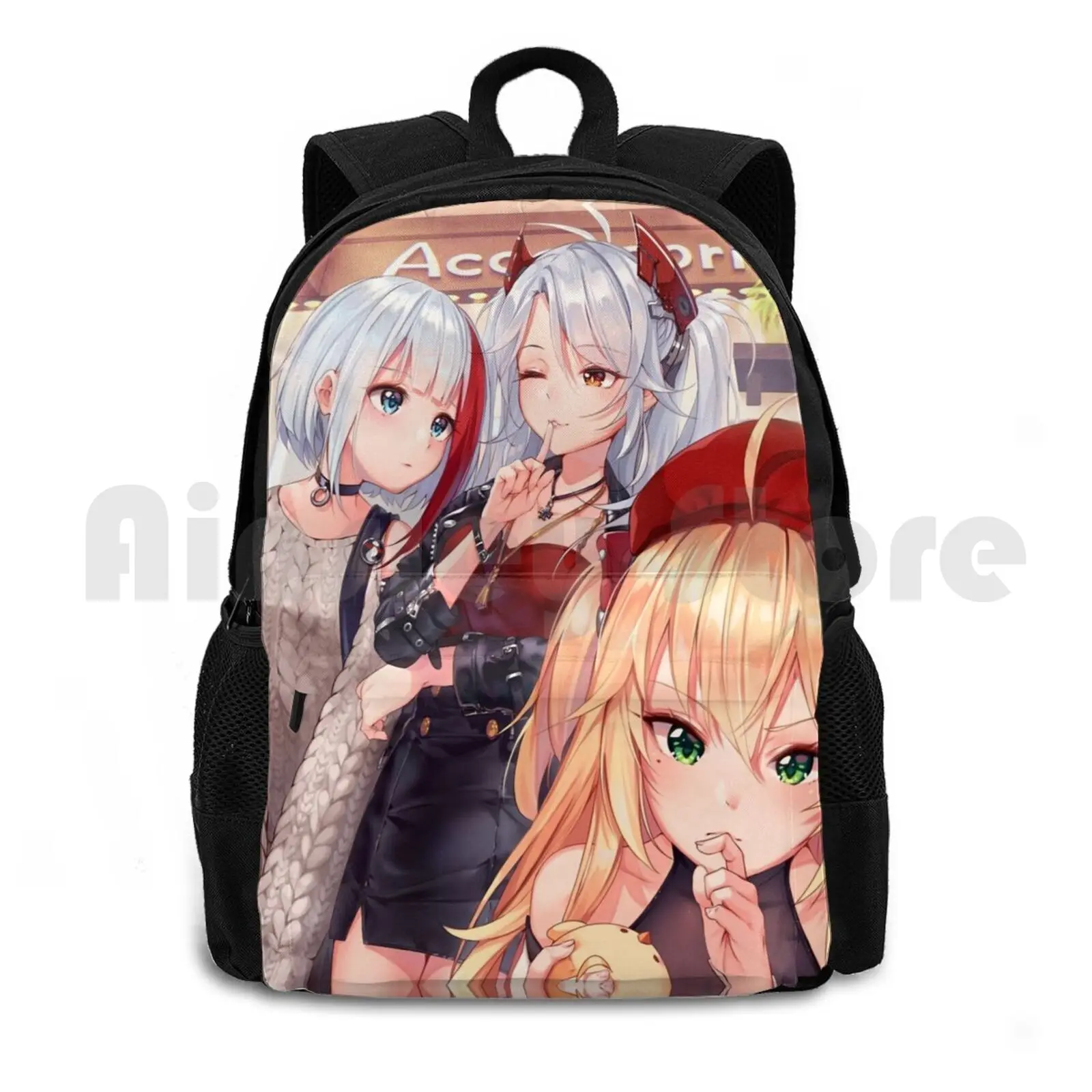 Regalos de compras Mochila para senderismo al aire libre Montar Escalada Bolsa deportiva Chicas de anime Pretty Kawaii Suéter Almirante Graf Spee Almirante