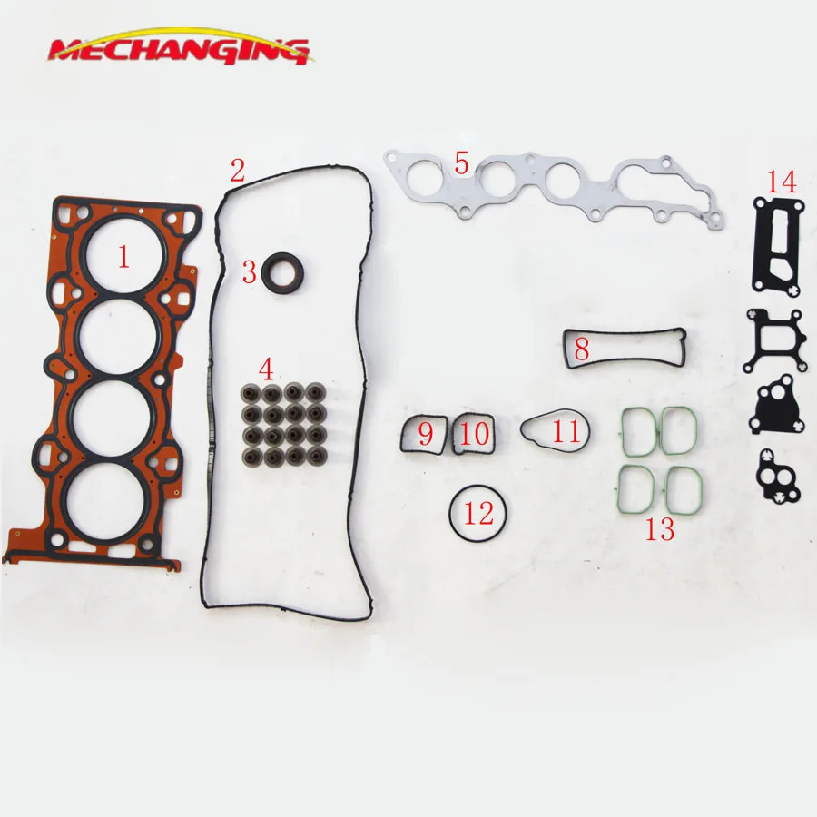 CHBB CGBB L813 L823 FOR MAZDA 6 Hatchback GG Station Wagon MAZDA 5 CR19 Metal Full Set Engine Gasket 8LG2-10-271 52219100