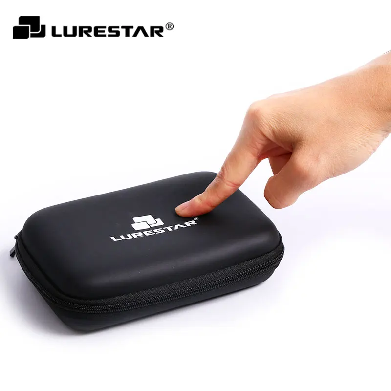 LURESTAR Spoon Bag EVA Bait Box Portable Sequin Bait Lure Bag Trout Bait Box Sequin Storage Bag Maximumcatch Fly Fishing Boxes