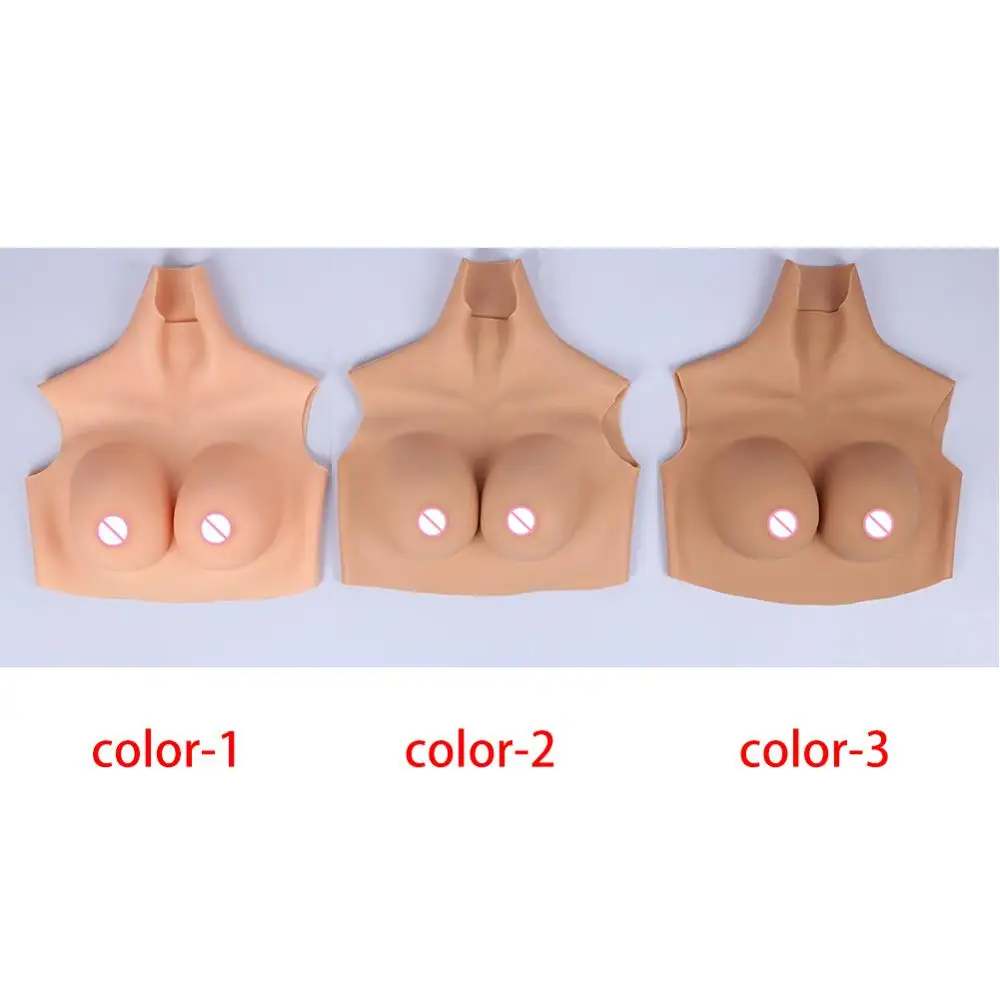 Dokier Realistic Silicone Crossdressing Huge Fake Breast Forms Boobs for Crossdressers Drag Queen Male to Female Breastplates