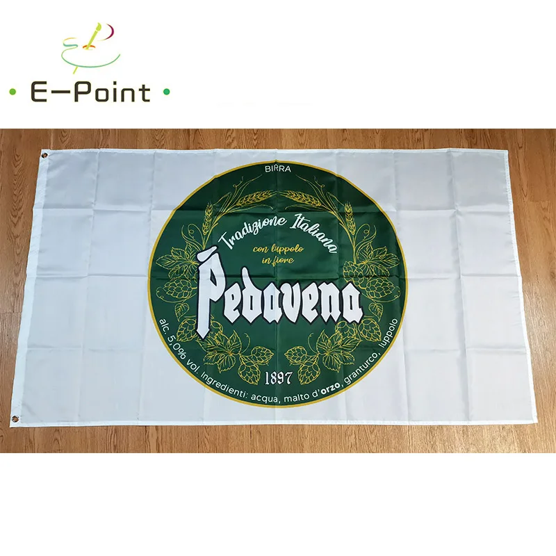 

Pedavena Beer Flag 3ft*5ft (90*150cm) Size Christmas Decorations for Home Flag Banner Indoor Outdoor Decor BER98