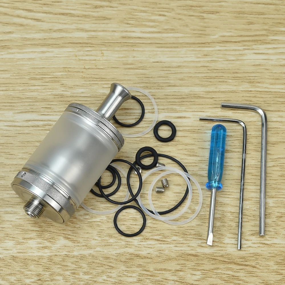 Taifun GTR RTA MTL Atomizer 23Mm Single Coil Mtl RTA 316ss Tangki Vape untuk E-cigarette Rta Atomizer Vs Dvarw Mtl Fl Rta