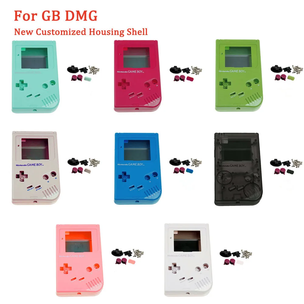 New Replacement Housing Shell for GB DMG IPS Screen Shell for Gameboy IPS Gaming Console Case No Need Cut