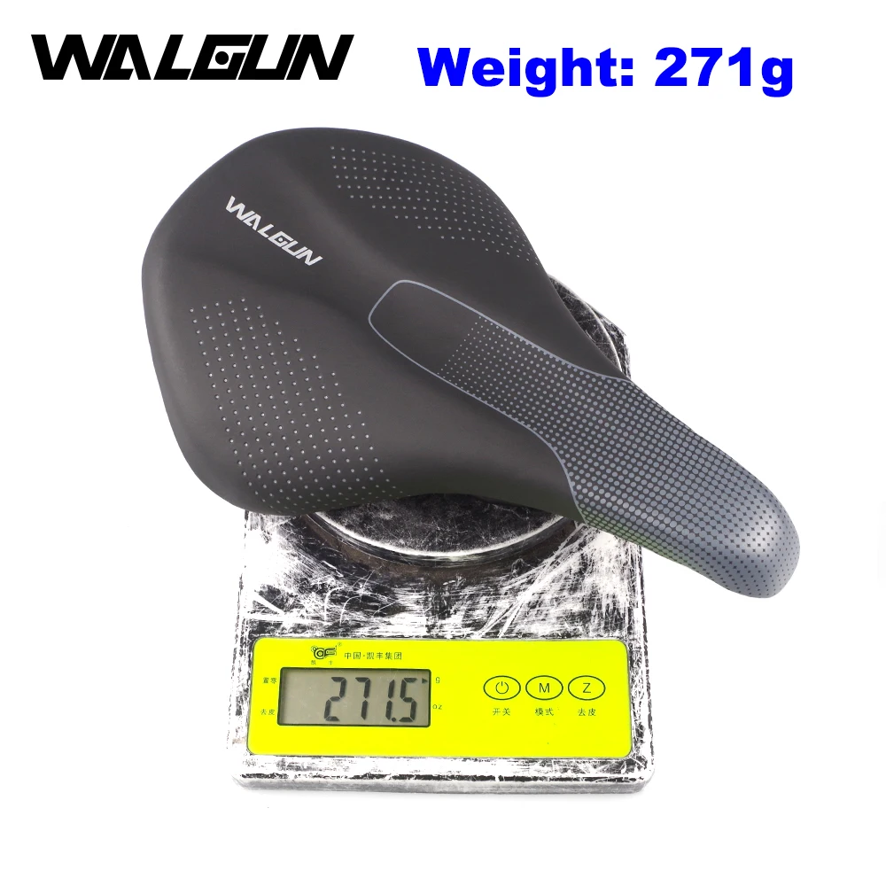 HOT WALGUN Comfortable Women\'s Bike Saddles for Road Mtb Mountain Bike Seat Racing Cycling Seats Wide Bicycle Saddle 160mm Parts