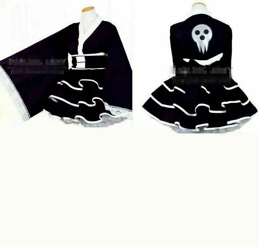 

Dead Child Soul Eater Cosplay Kimono Dress Purple Cosplay Costume Customization