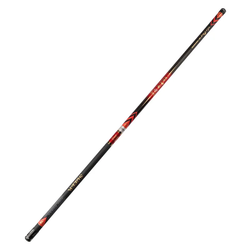 Full-scale long section fishing rod nesting rod 8/9/10/11/12/13/14/15 meters hard light high carbon fishing rod +spare hard tip