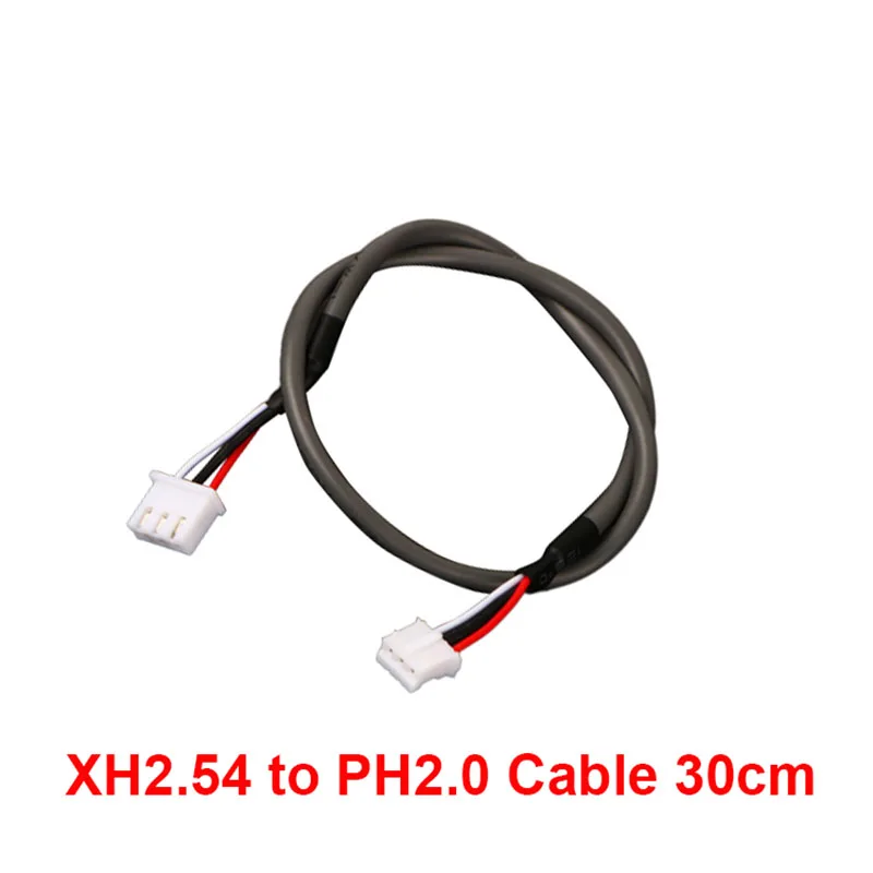 5pcs XH2.54 to PH2.0 3P 3pins Audio Input Cable Signal 2.0 Channel Shielded 30cm for HiFi Power Amplifier Board Tuner