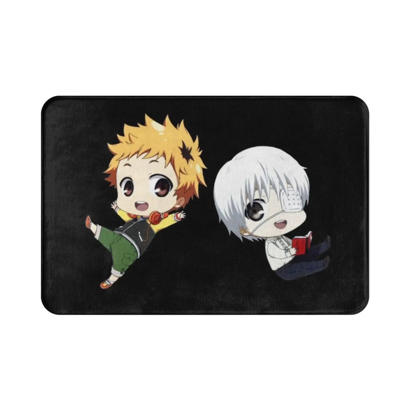 K01 Carpet Carpet Chibi Cute Kawaii Boy Eyepatch Happy