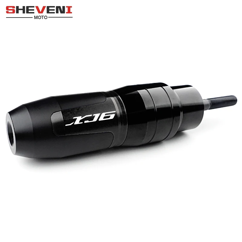 For YAMAHA XJ6 XJ-6 DIVERSION Motorcycle Accessories CNC Frame Crash Pads Exhaust Sliders Crash Protector With logo