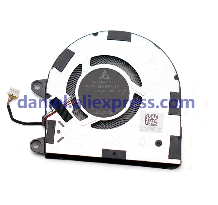 

Original NS85C18-17H06 5V 0.50A four-line notebook built-in turbo cooling fan