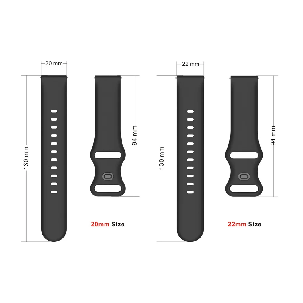 For Honor Watch GS Pro / ES Strap Kickback Silicone Watchband Bracelet Replacement Wristband correa For Honor Magic Watch 2 Band